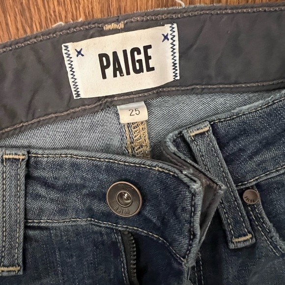 PAIGE Hoxton crop sz 25 - Picture 2 of 5